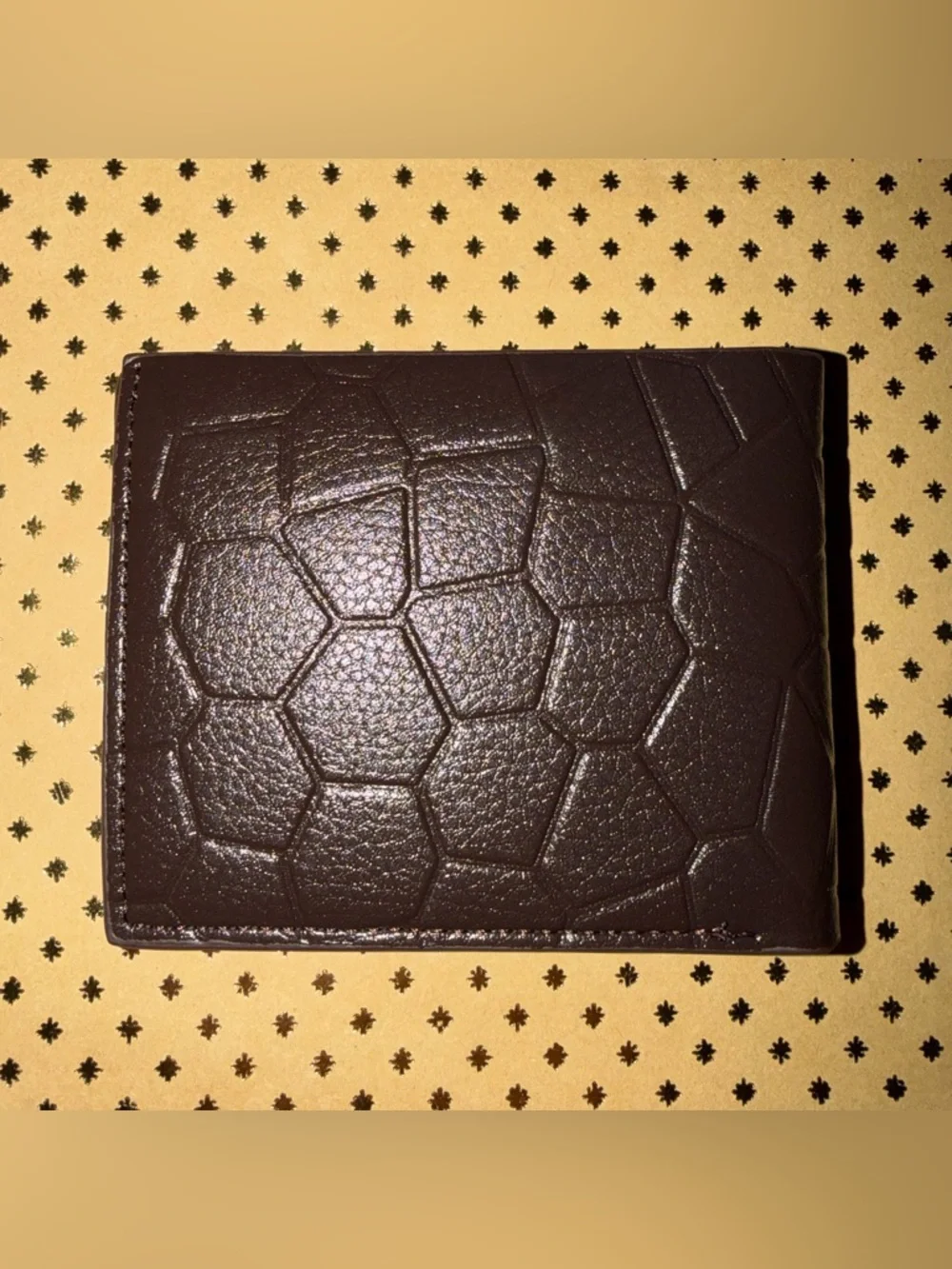 🆕 NEW Men's Dark Brown Textured Wallet